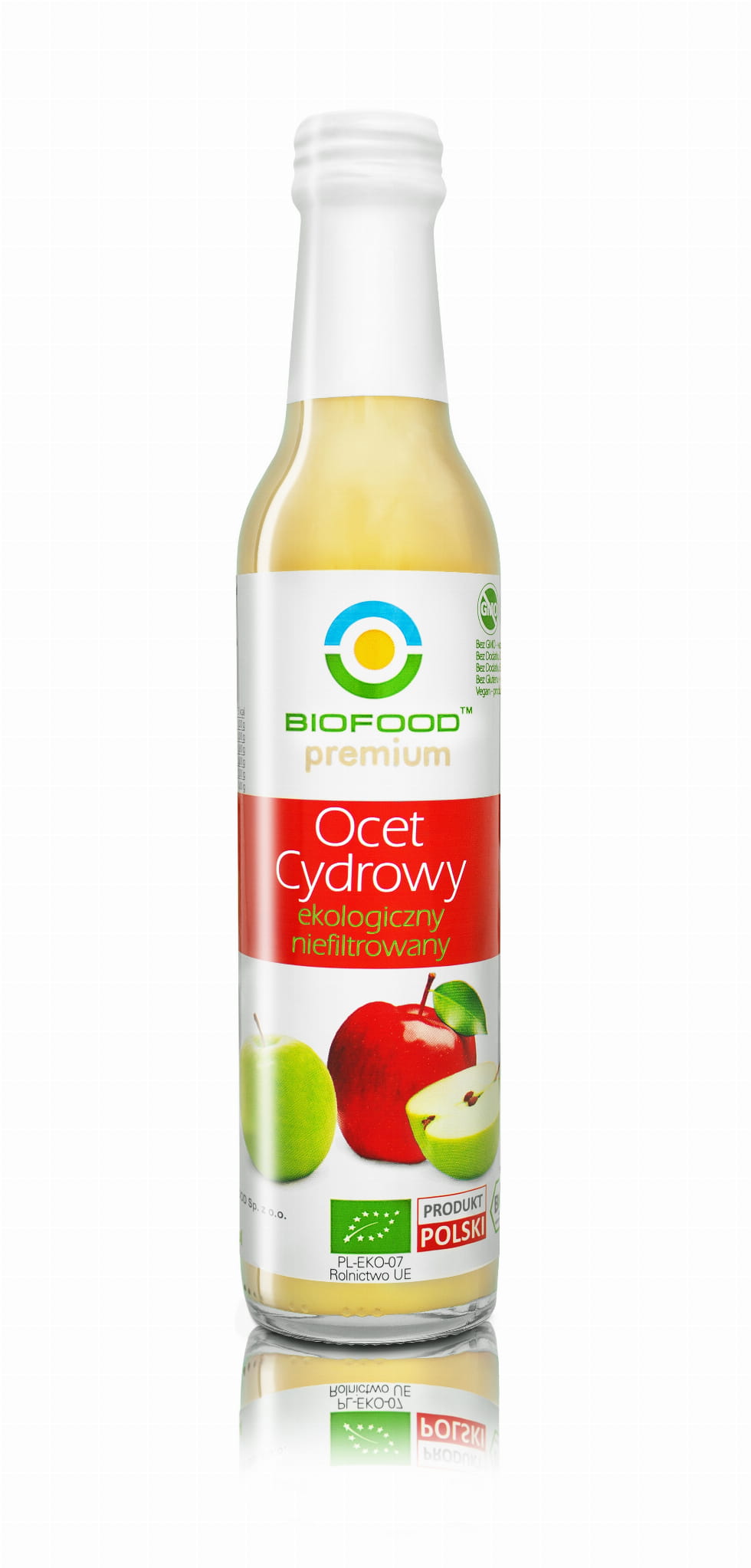 OCET CYDROWY NIEFILTROWANY BIO 250 Ml - BIO FOOD - Sklep Ekologiczny ...