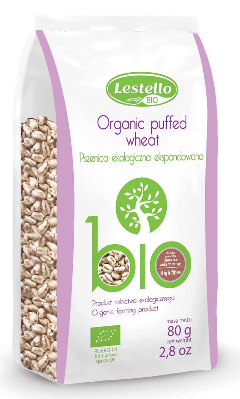 PSZENICA EKSPANDOWANA BIO 80 G LESTELLO Sklep Ekologiczny Wroc aw 
