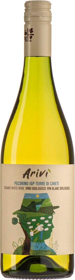Wino Arii Pecorino białe
