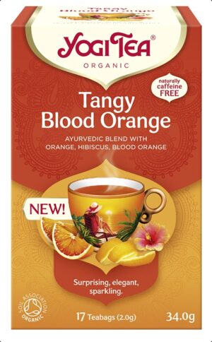 Herbatka orzeźwiająca czerwona pomarańcza Yogi Tea