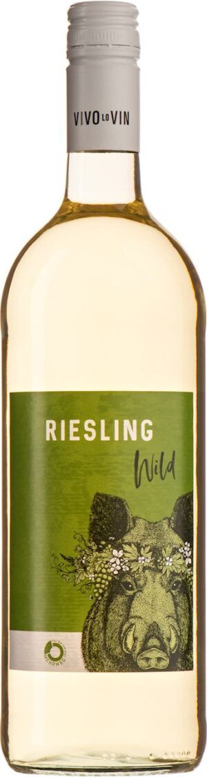 WINO BIAŁE WYTRAWNE RIESLING BIO 1 L (NIEMCY) - WILDWEIN