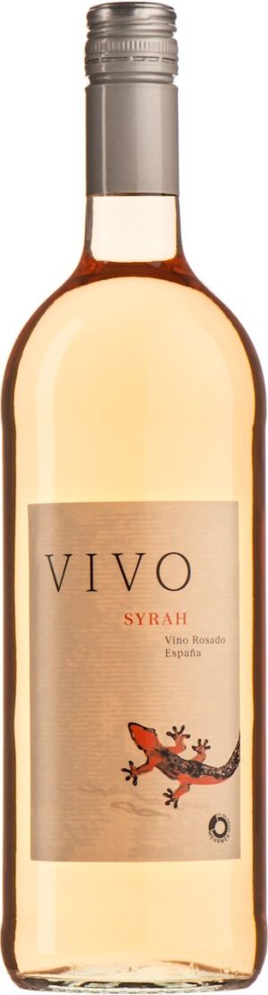 Wino różowe wytrawne Syrah BIO 1 L