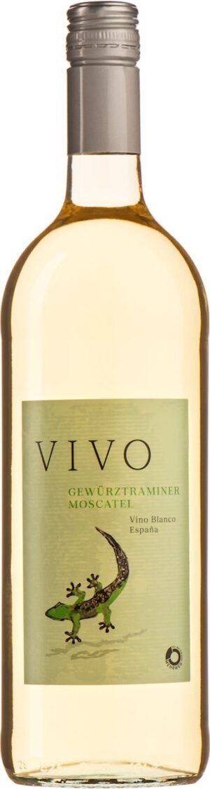 WINO BIAŁE WYTRAWNE GEWÜRZTRAMINER MOSCATEL BIO 1 L - PAGO CASA GRAN (VIVO)