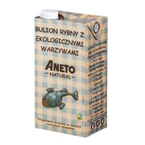 Bulion rybny z warzywami bezglutenowy