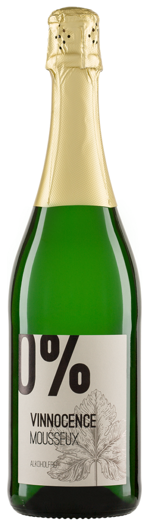 WINO BEZALKOHOLOWE BIAŁE PÓŁSŁODKIE MUSUJĄCE BIO 0,75 L - VINNOCENCE MOUSSEUX (RIEGEL)